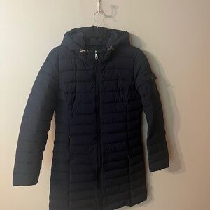 Ralph Lauren navy blue puffer coat